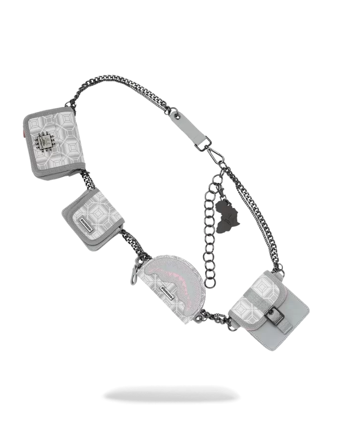 A.I.8 CINTURA CON CIONDOLO AFRICANO INTELLIGENCE PRENOTATA E OCCUPATA