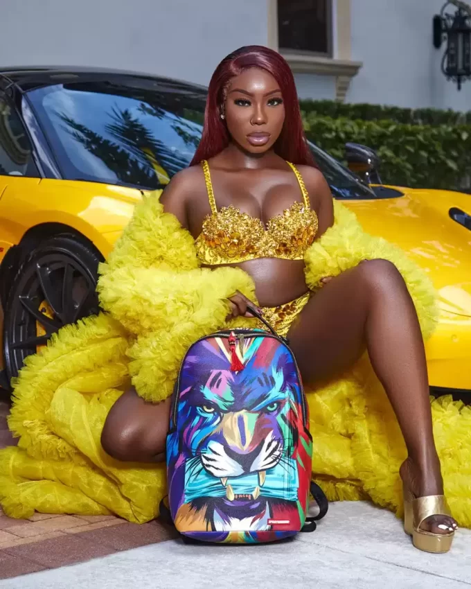 ASCOLTA IL MIO RUGGITO A.i.6 ZAINO COLLAB SANDFLOWER (DLXV)