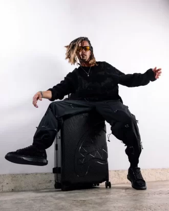 BAGAGLIO NIGHTFALL SHARKITECTURE DI GRANDI DIMENSIONI