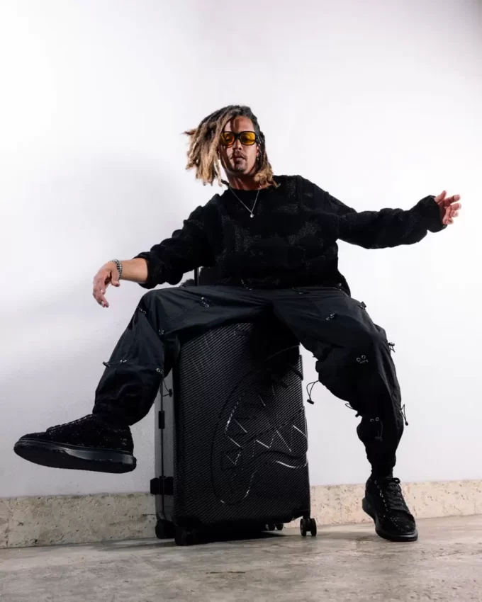 BAGAGLIO NIGHTFALL SHARKITECTURE DI GRANDI DIMENSIONI