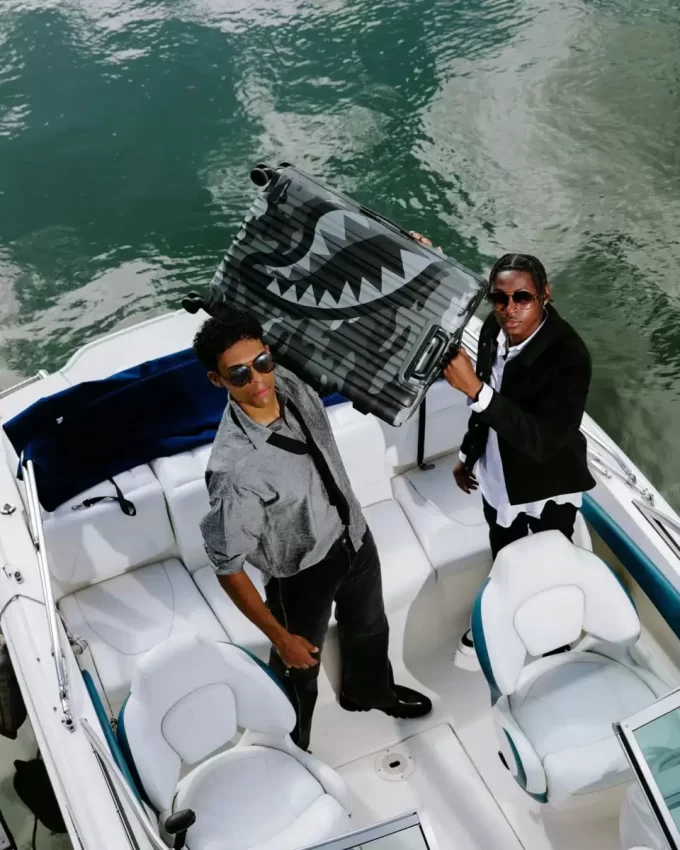 BAGAGLIO RIGIDO SHARKNAUTICS 3AM RIPTIDE DI GRANDI DIMENSIONI