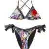 BIKINI FLOREALE CON DENARO