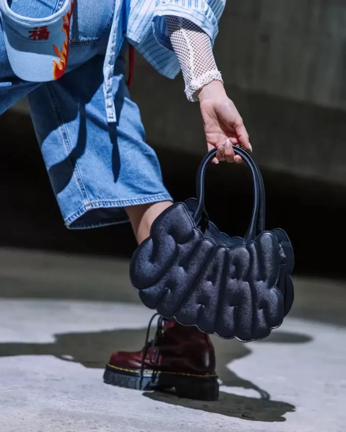 BORSA A MANO BUBBLE BUBBLE SHARK