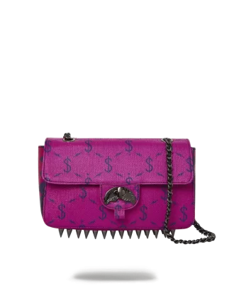 BORSA A MANO CON CATENA DORATA E SQUALO NAPDRAGON