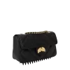 BORSA A MANO CON CATENA DORATA E SQUALO NOIR QUILT