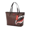 BORSA A QUADRI IN CAMOUFLAGE
