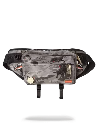 BORSA A TRACOLLA BLACK PANTHERA CAMO