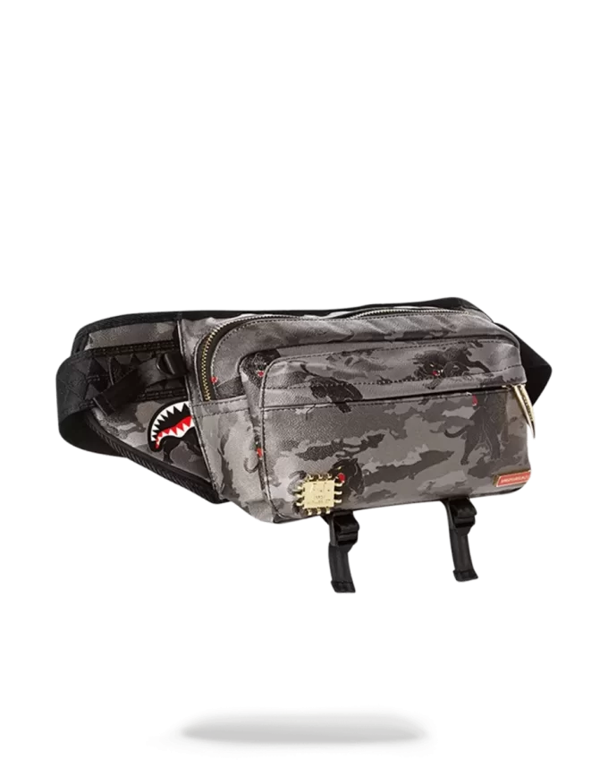 BORSA A TRACOLLA BLACK PANTHERA CAMO