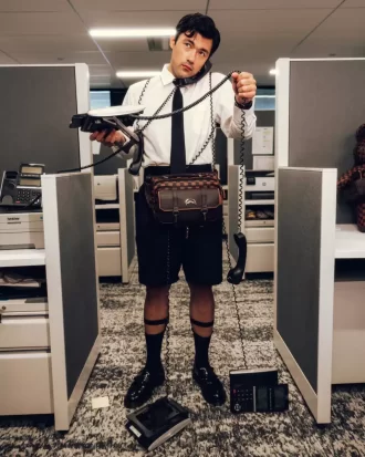 BORSA A TRACOLLA CHECKMATE ROYALE CARGO