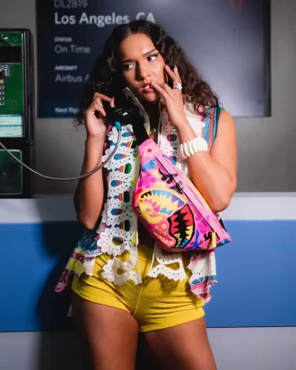 BORSA A TRACOLLA PSYCHEDELIC VOYAGE SAVVY