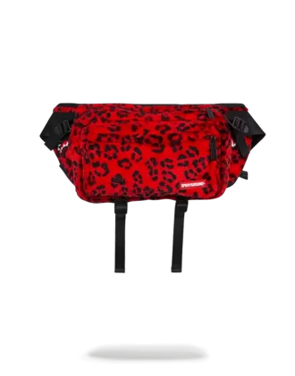 BORSA A TRACOLLA RED LEOPARD