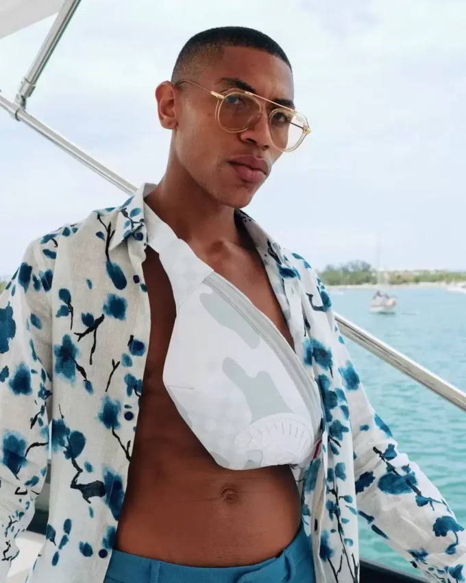 BORSA A TRACOLLA SAVVY 3AM LE BLANC