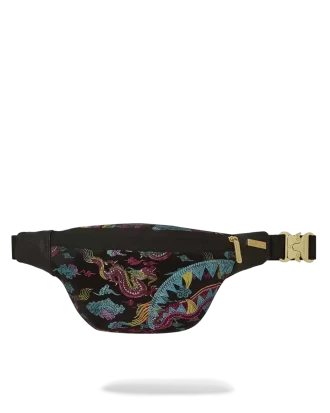 BORSA A TRACOLLA SAVVY CON DRAGHI RICAMATI