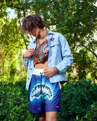 BORSA A TRACOLLA SAVVY GARDEN OF SHARKS