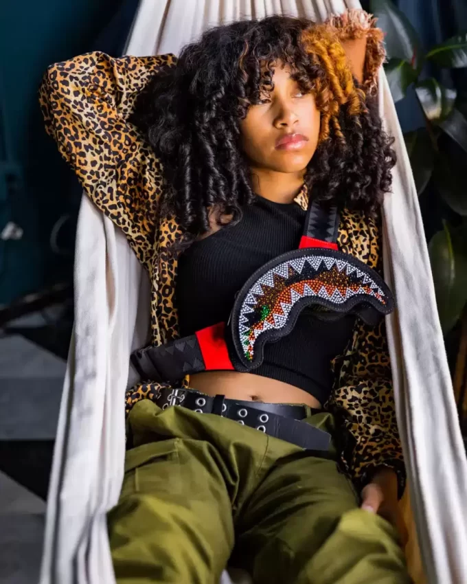 BORSA A TRACOLLA TRINITY CAMO SHARKMOUTH