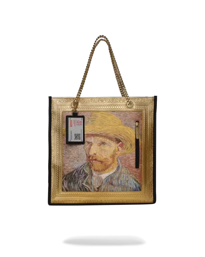 BORSA AUTORITRATTO INCORNICIATA VAN GOGH DEL MET