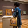 BORSA AUTORITRATTO INCORNICIATA VAN GOGH DEL MET