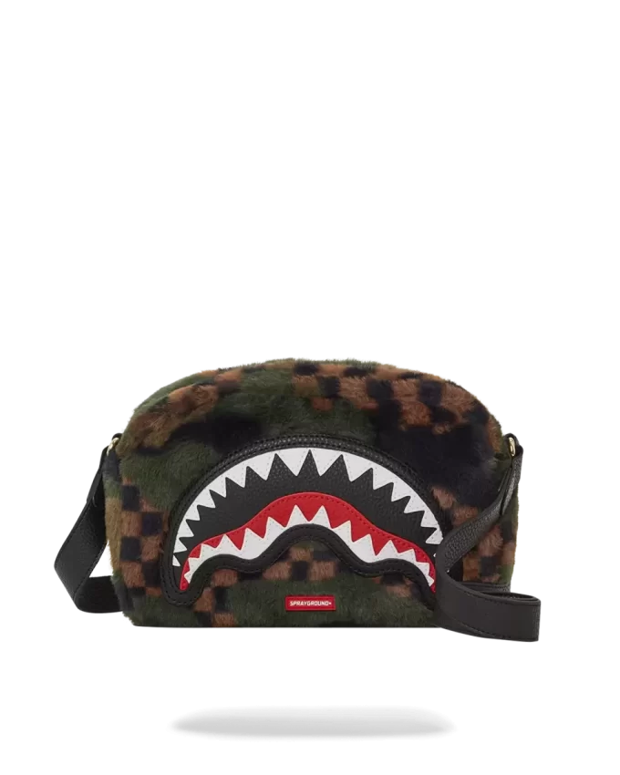 BORSA BIG SKY FUR SHARK MESSENGER BRICK