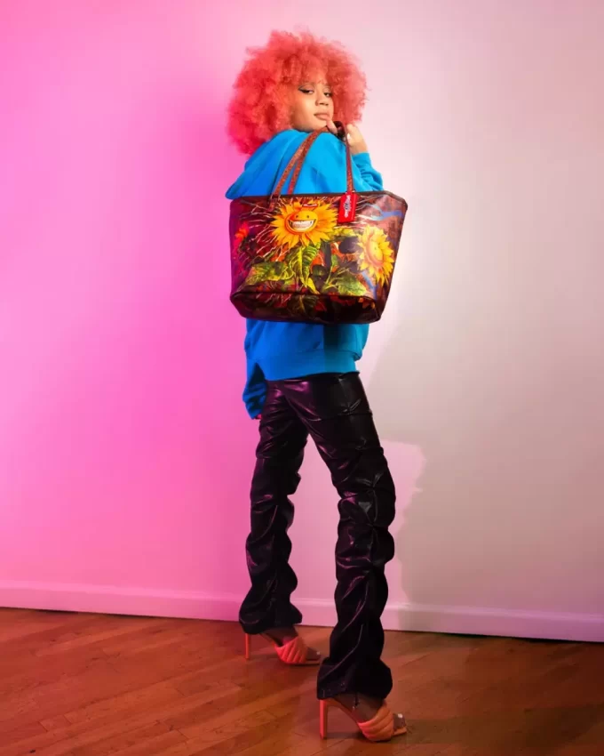 BORSA COLLABORAZIONE SUNFLOWER GRIN RON ENGLISH