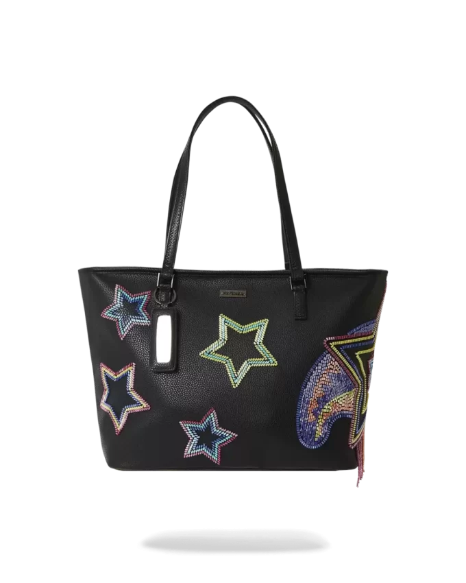 BORSA CON PERLINE IN COLLABORAZIONE CON STAR RACER A.I.7 SANDFLOWER