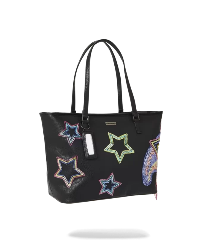 BORSA CON PERLINE IN COLLABORAZIONE CON STAR RACER A.I.7 SANDFLOWER