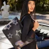 BORSA CON PERLINE IN COLLABORAZIONE CON STAR RACER A.I.7 SANDFLOWER