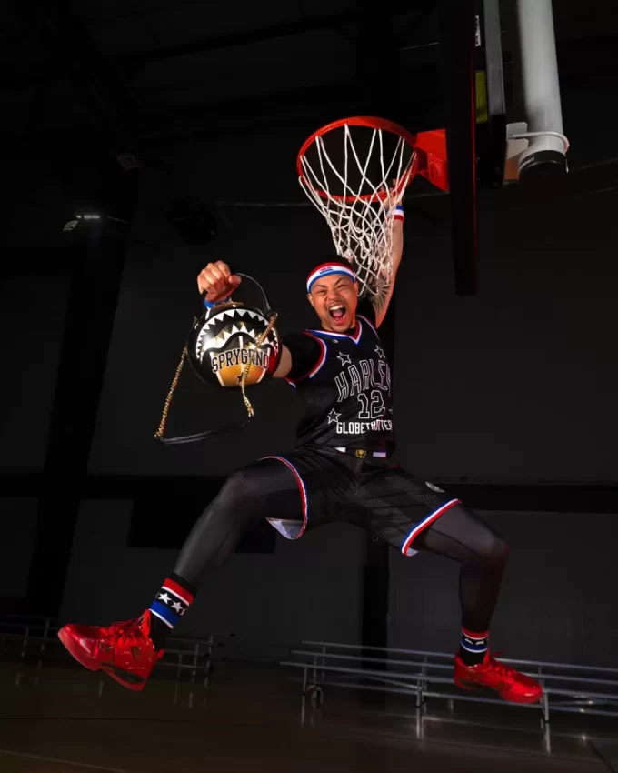 BORSA DA BASKET HARLEM GLOBETROTTERS