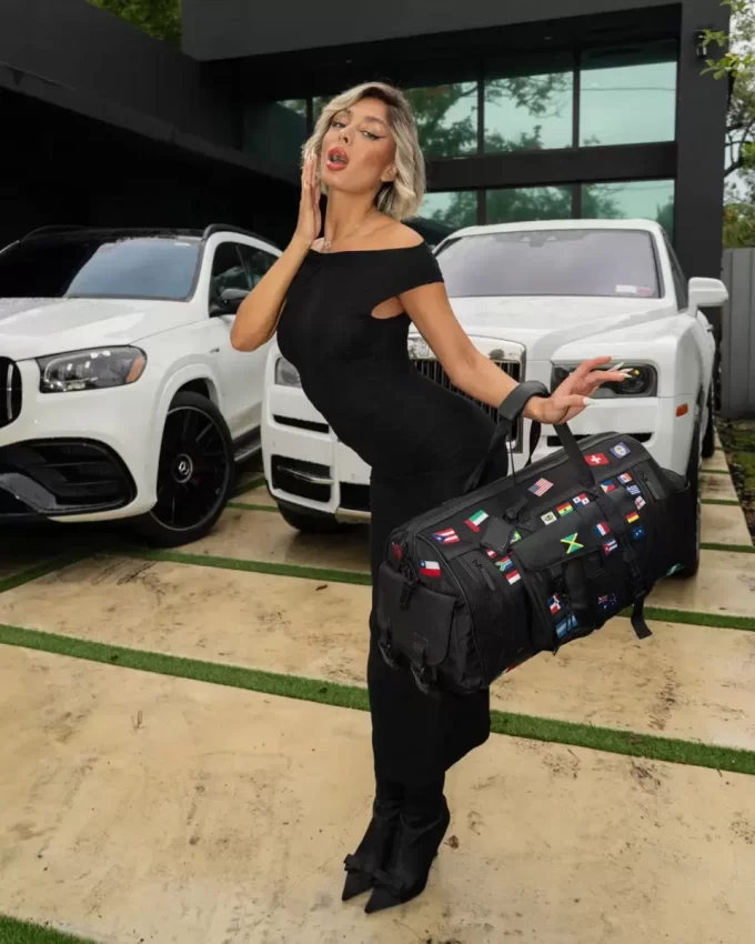 BORSA DA BORSA JAMES FIRST CLASS GLOBAL FLAGS SPECIAL OPS