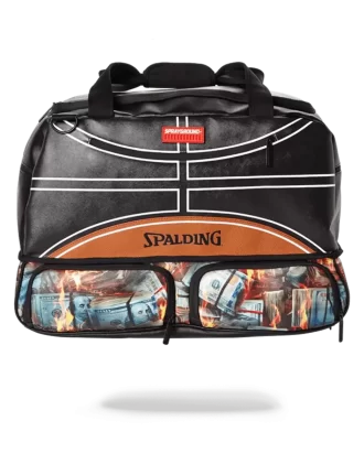 BORSA DA SNEAKER SPALDING X SPRAYGROUND FIRE MONEY