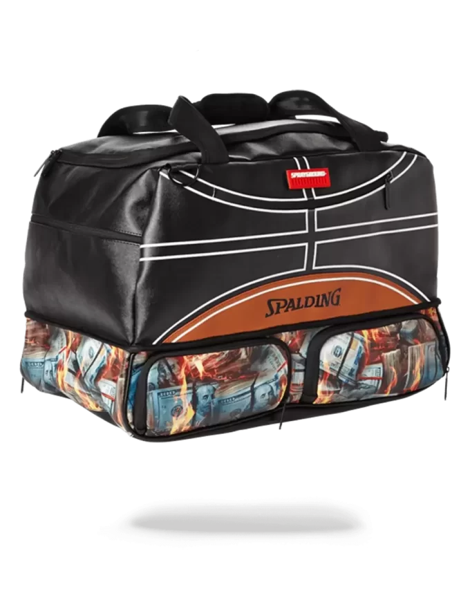 BORSA DA SNEAKER SPALDING X SPRAYGROUND FIRE MONEY BORSA DA SNEAKER SPALDING X SPRAYGROUND FIRE MONEY