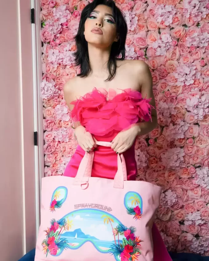 BORSA DA SPIAGGIA BORA BORA SHARK ISLAND VILLA