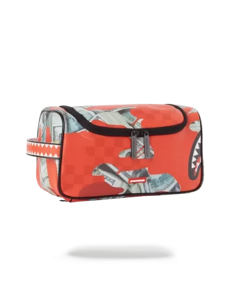 BORSA DA TOELETTATURA MONEY CAMO (ROSSA)