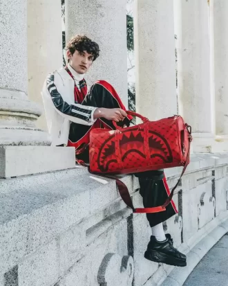 BORSA DA VIAGGIO IN MATTONI CON MOTIVO A SOLDI