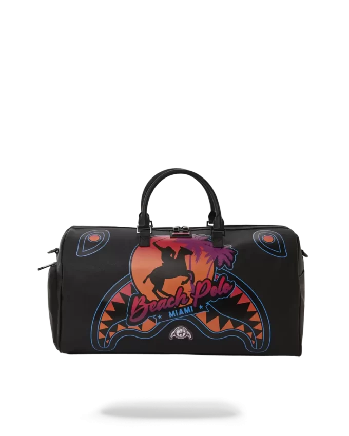 BORSA DA VIAGGIO MIAMI BEACH POLO COLLAB (NERO)