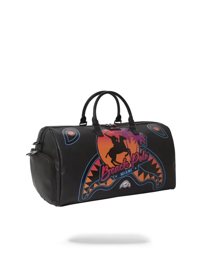 BORSA DA VIAGGIO MIAMI BEACH POLO COLLAB (NERO)