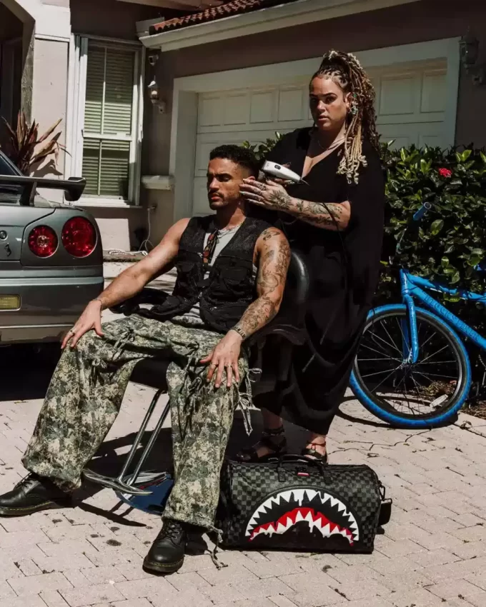 BORSA DA VIAGGIO SHARKS IN PARIS THUNDERDRIP BORSA DA VIAGGIO SHARKS IN PARIS THUNDERDRIP