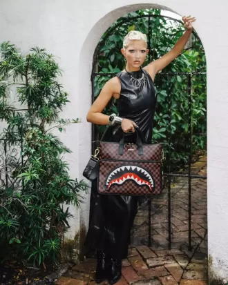 BORSA DA VIAGGIO SQUALI DENTI DI SEGA A PARIGI