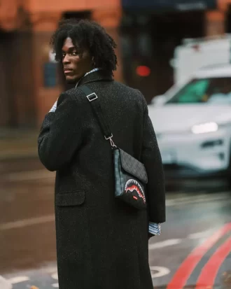 BORSA MESSENGER MIDNIGHT SHADOW