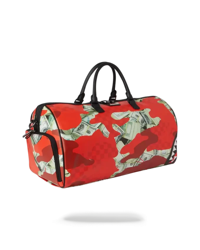 BORSA MONEY CAMO (ROSSA)