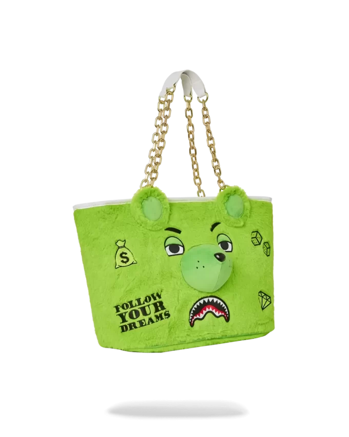 BORSA MONEYBEAR IN PELUCHE (VERDE) BORSA MONEYBEAR IN PELUCHE (VERDE)