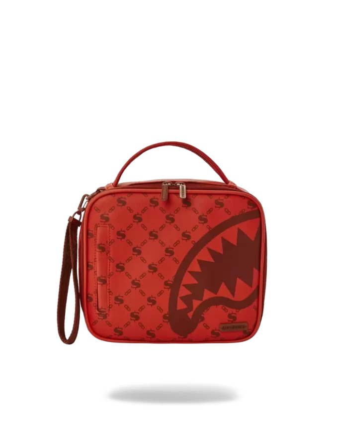 BORSA PER SNACK A FORMA DI MATTONI CON MOTIVO DI SOLDI, ANCHE NOTA COME BORSA PER SOLDI