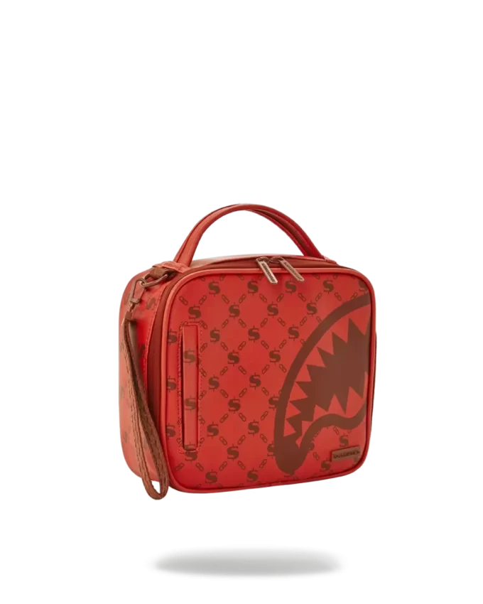 BORSA PER SNACK A FORMA DI MATTONI CON MOTIVO DI SOLDI, ANCHE NOTA COME BORSA PER SOLDI