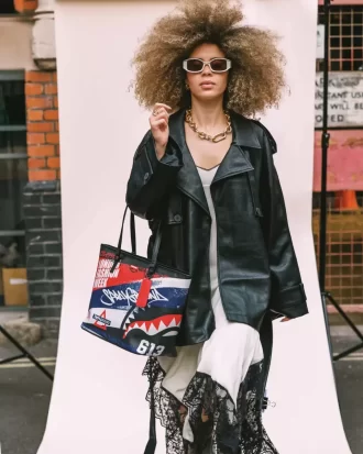 BORSA THE STRAND DELLA SETTIMANA DELLA MODA DI LONDRA