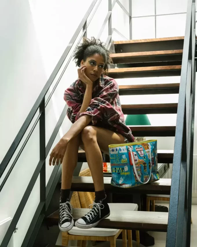 BORSA UFFICIALE BASQUIAT MITCHELL CREW 1983