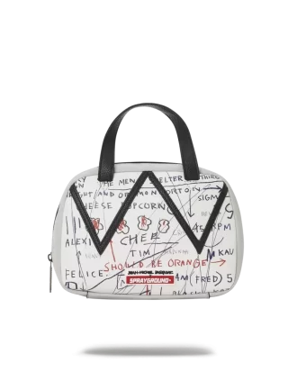 BORSA UFFICIALE BASQUIAT SENZA TITOLO (POPCORN AL FORMAGGIO) 1983