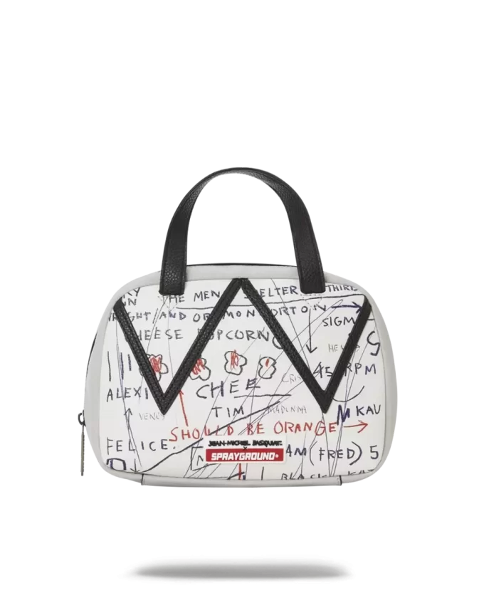 BORSA UFFICIALE BASQUIAT SENZA TITOLO (POPCORN AL FORMAGGIO) 1983