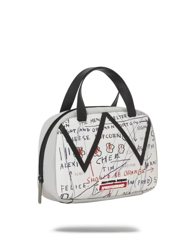 BORSA UFFICIALE BASQUIAT SENZA TITOLO (POPCORN AL FORMAGGIO) 1983