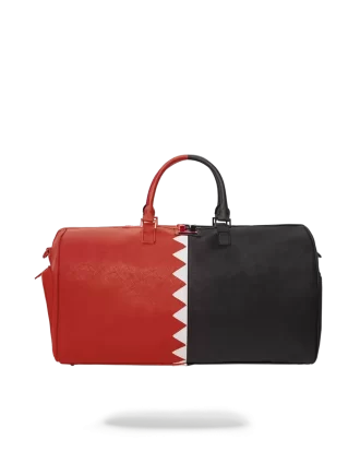 Borsone da viaggio con taglio e cucitura Vertical Shark