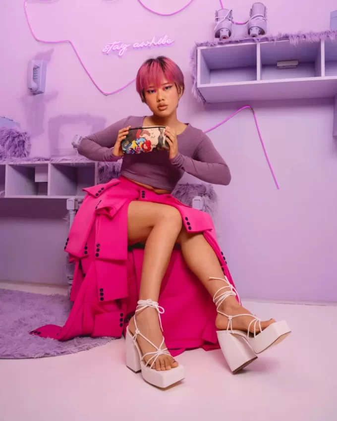 BUSTA MIMETICA A FETTE E CUBETTI