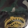 CAPPELLO DA AVIATORE CON STENCIL ORO MIMETICO
